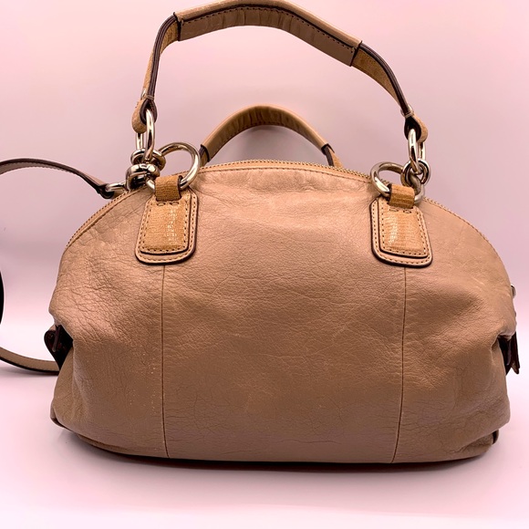 Coach Kristin Soft Leather Domed Satchel - Picture 2 of 14